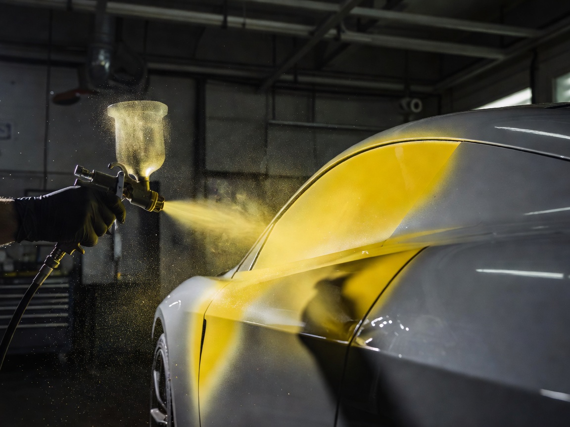 Panelbeating and spraypainting at Shel Auto Serv